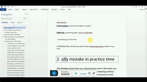 How To Avoid Silly Mistake In Gate Examination Youtube