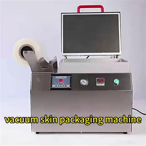 Small Fish Shrimp Seafood Meat Skin Vacuum Packing Machine Vacuum Tray