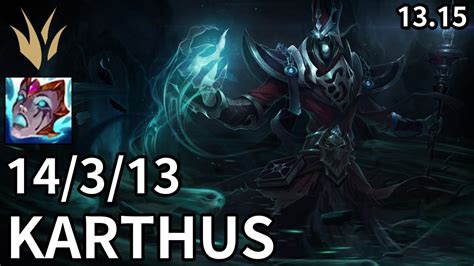 Karthus Jungle Vs Master Yi Kr Grandmaster Patch Youtube