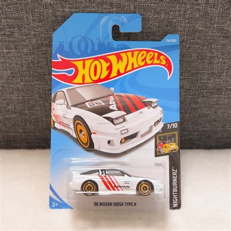 Hot wheels 96 Nissan 180SX Typer X ADVAN 風火輪小汽車 蝦皮購物