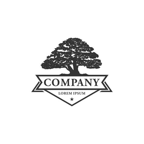 Trees Logo Design Template Awesome Trees With Circle Logo A Modern