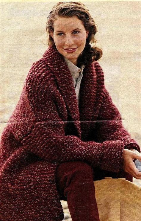 Sewing And Fiber Craft Supplies And Tools Quick And Easy Knit Ladies Jacket Pdf Instant Download