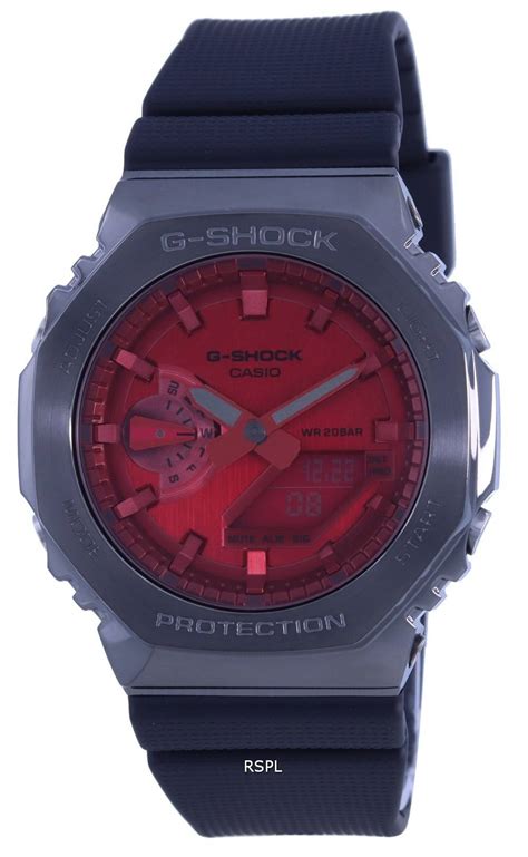 Montre Casio G Shock World Time Analogique Numérique Métal Couvert GM