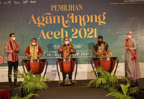 Opening Ceremony Pemilihan Agam Inong Aceh 2021 Berlangsung Meriah