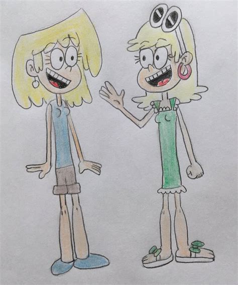 Lori And Leni Loud By Captainedwardteague On Deviantart