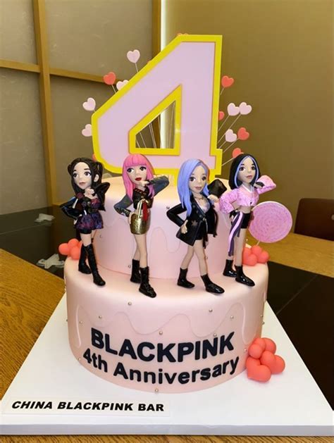 BLACKPINK Pasteles deliciosos Decoración de fiesta Cumpleaños