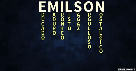 significa emilson