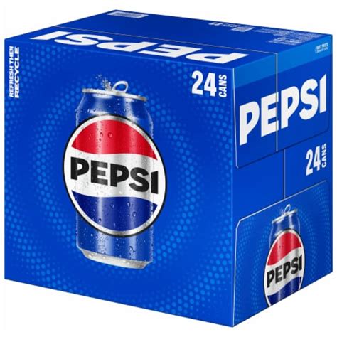 Pepsi Cola® Soda Cans 24 Pk 12 Fl Oz Pick ‘n Save