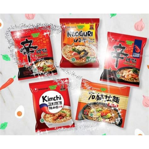 Jual Nongshim Nong Shim Mie Shin Ramyun Kimchi Neoguri Udon