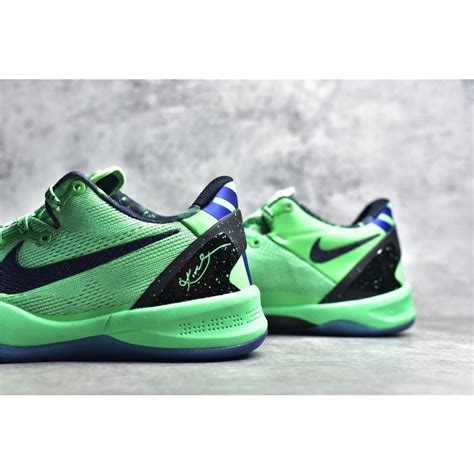 Nike Zoom Kobe Viii 8 System Green รองเท้าผ้าใบลำลองสำหรับเล่นกีฬา