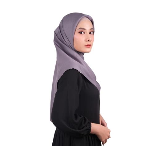 Jual JILBAB Segi Empat SHINAR Glamour Sonic Laser Cut Ansania Original