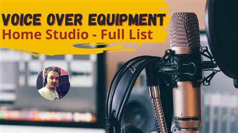 Voice Over Equipment For Home Voice Over Studio Setup In Hindi Youtube