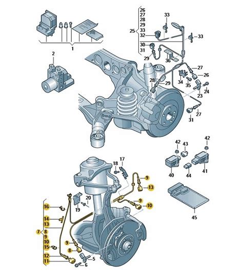 Wi Zka Przew D Czujnika Abs Hamulc W Audi A A B Prawy Prz D Orygina