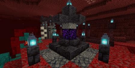 Карта Nether Survival Base для Minecraft