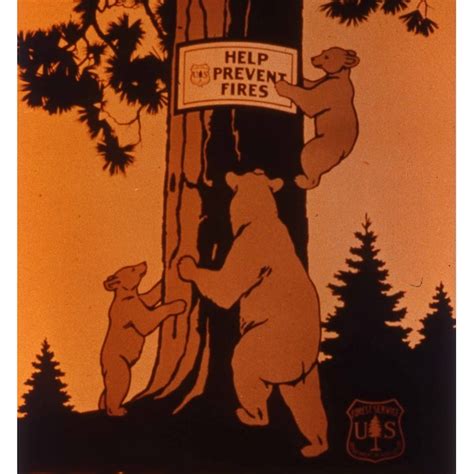 Smokey Bear Poster - Etsy