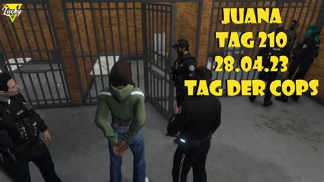 LuckyV GTA RP Juana Tag Der Cops Tag210 YouTube