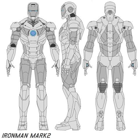 Ironman Mark 2 Armor By Bagera3005 On Deviantart Iron Man Suit Iron