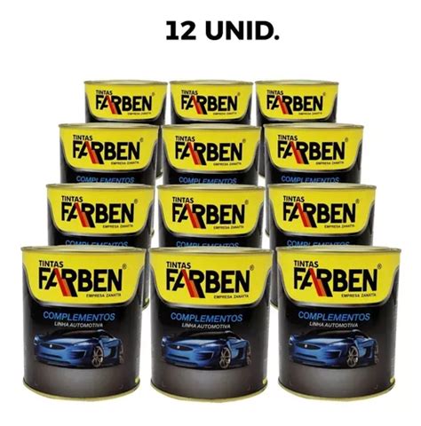 Kit Primer Universal Automotivo Cinza Ml Farben Unid