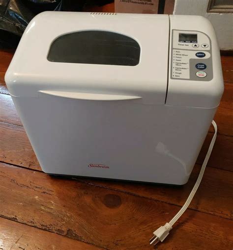 Sunbeam Bread Maker Machine Expressbake Model 5833 8 Functions