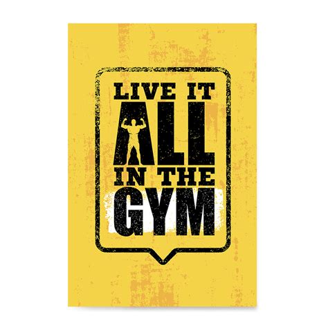 EzPosterPrints - Gym Inspiration Motivation Quotes - Poster Printing ...