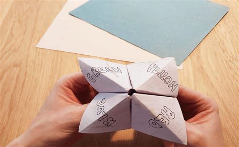 How To Make A Cootie Catcher Step By Step Instructions T Singapore Blog