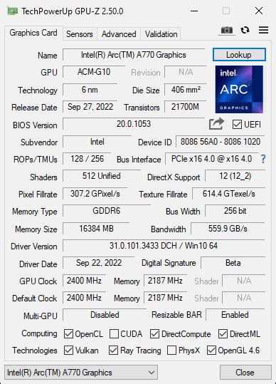 Intel Arc A770 Review - Finally a Third Competitor - Overclocking ...