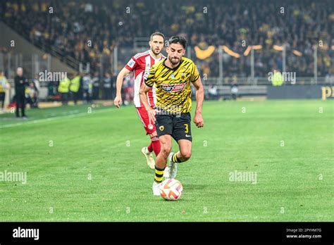 Athens Lombardy Greece Rd May Milad Mohammadi Of Aek Fc