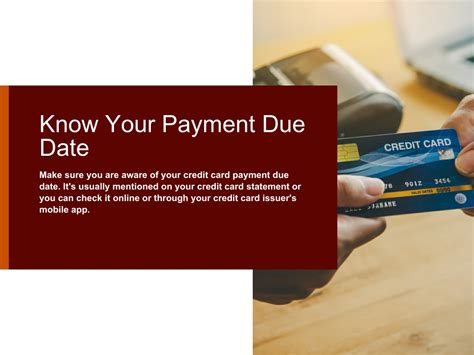 Ppt Tips For Paying Your Credit Card Bill Powerpoint Presentation