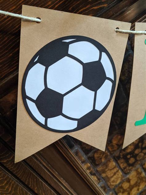 Soccer Birthday Banner Soccer Happy Birthday Banner Soccer | Etsy