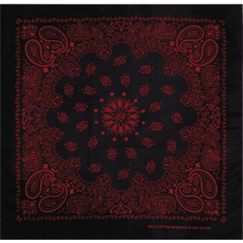 Masterdis Bandana Original Paisley Schwarz Hier Bestellen