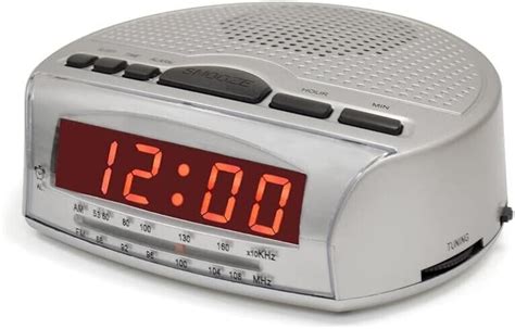 Lloytron Am Fm Radio Alarm Clock Led Display Bedside With Sleep Timer And Snooze Ebay