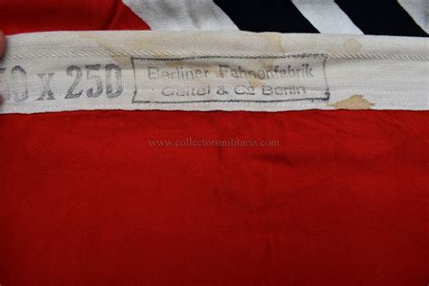 A Nice Navy Marked 150 X 250 WWII German Kriegsmarine Flag