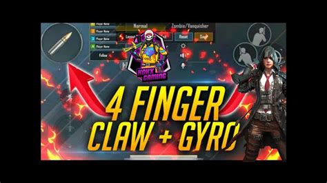 PUBG Mobile Montage 4 Finger Gyro Highlights No Recoil Spray