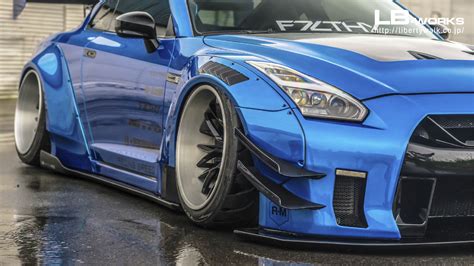 Lbworks Nissan Gt R R Type Body Kit Liberty Walk