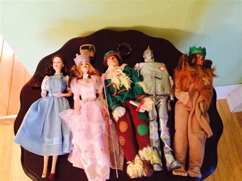 Vintage Wizard of Oz Dolls Dorothy Tin Man Cowardly Lion