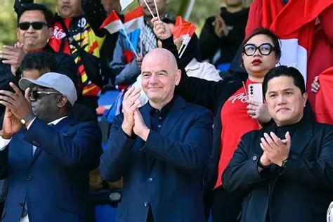 Erick Thohir Beri Apresiasi Pada Timnas U Indonesia Usai Gagal Lolos