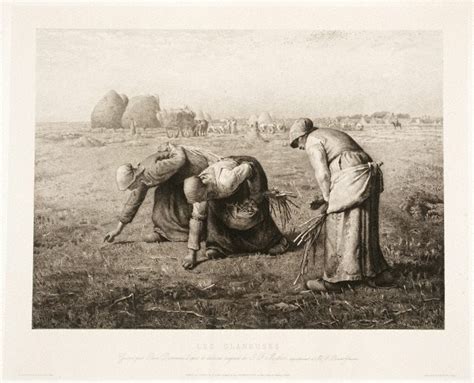 The Gleaners By Benjamin Louis Auguste Damman After Jean Francois