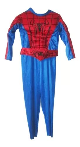 Usado Disfraz Spiderman Ni Os Hombre Ara A Clasico Spider Man Costume