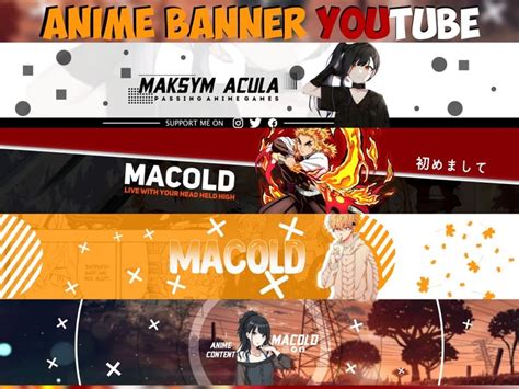 Design Anime Banner For Youtube In 2 Hours Upwork