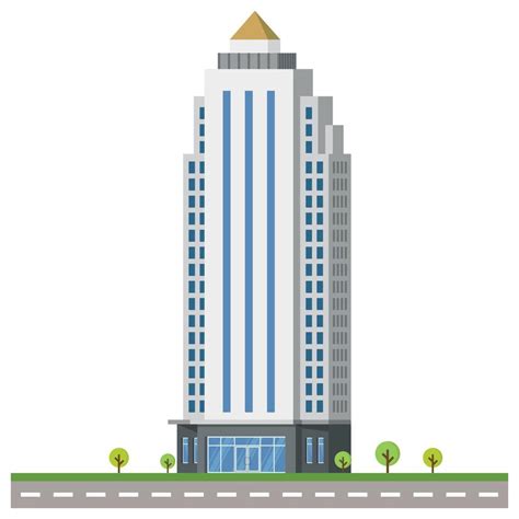 Bank city building beautiful illustration. 15492478 Vector Art at Vecteezy