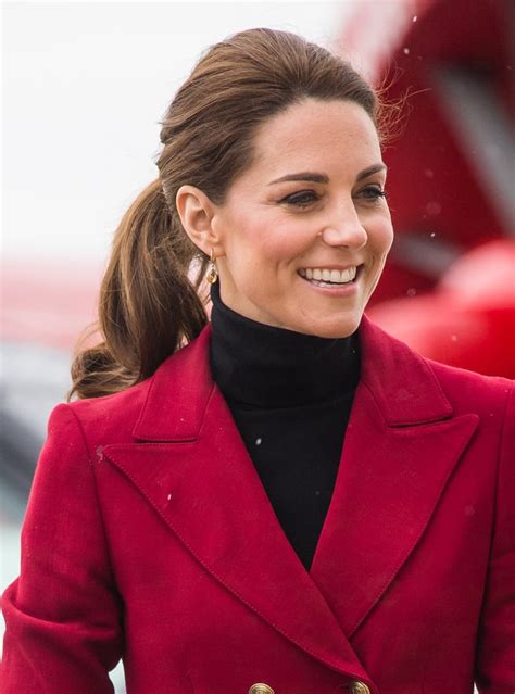 Kate Middleton Red Jacket May 2019 Popsugar Fashion Uk