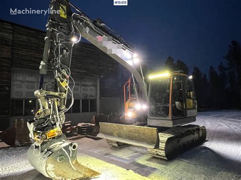 Volvo ECR145EL W Rototilt And Leica GPS WATCH VIDEO Tracked Excavator