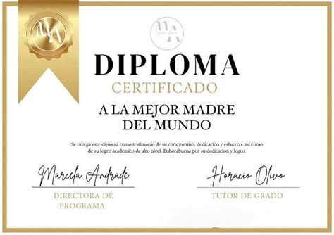 Pin de Natalia Gonzalez en Diploma para mamá Diplomas para mamá El