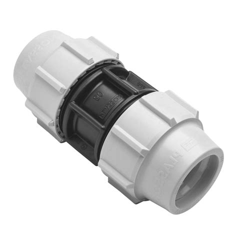 Plasson Compression Mdpe Straight Coupling 50mm On Demand Supplies