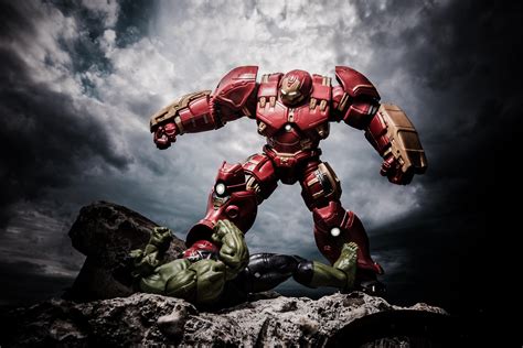 hulkbuster, iron man, rocket raccoon, superheroes, hd, 4k, artist ...