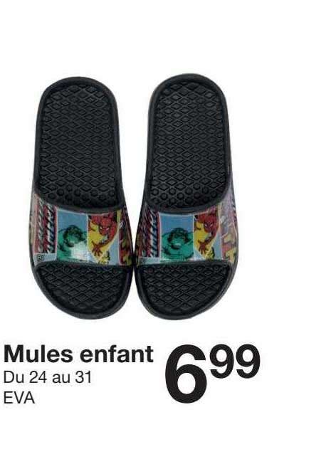 Promo Mules Enfant Chez Zeeman Icatalogue Fr