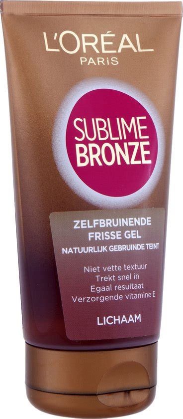 L Or Al Paris Sublime Bronze Gel Autobronzant Ml Beaut Cr Me