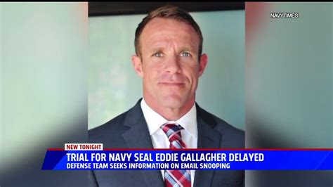 Trial For Navy Seal Eddie Gallagher Delayed Youtube