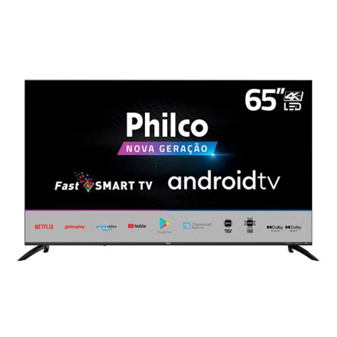 Smart Tv K Led Philco Fast Ptv G Agcbl Uhd Wifi Integrado No Shoptime