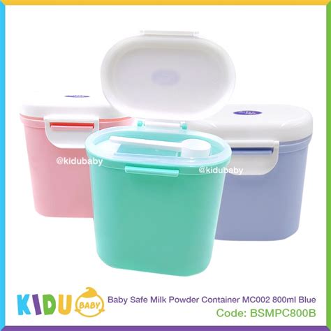 Jual Baby Safe Tempat Susu Bayi Milk Powder Container MC002 800ml Kidu